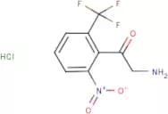 2-Nitro-6-(trifluoromethyl)phenacylamine hydrochloride