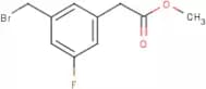 Methyl 3-(bromomethyl)-5-fluorophenylacetate