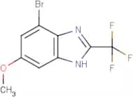 4-Bromo-6-methoxy-2-(trifluoromethyl)benzimidazole
