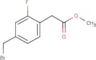 Methyl 4-(bromomethyl)-2-fluorophenylacetate