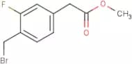 Methyl 4-(bromomethyl)-3-fluorophenylacetate