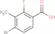 4-Bromo-2-fluoro-3-methylbenzoic acid