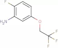 2-Fluoro-5-(2,2,2-trifluoroethoxy)aniline