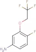 4-Fluoro-3-(2,2,2-trifluoroethoxy)aniline