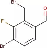 4-Bromo-2-(bromomethyl)-3-fluorobenzaldehyde