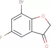 7-Bromo-5-fluorobenzo[B]furan-3(2H)-one