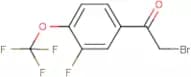 3-Fluoro-4-(trifluoromethoxy)phenacyl bromide