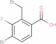 4-Bromo-2-(bromomethyl)-3-fluorobenzoic acid