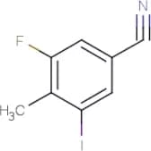 3-Fluoro-5-iodo-4-methylbenzonitrile