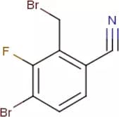 4-Bromo-2-(bromomethyl)-3-fluorobenzonitrile
