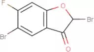 2,5-Dibromo-6-fluorobenzo[B]furan-3(2H)-one
