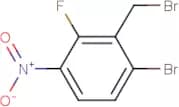 6-Bromo-2-fluoro-3-nitrobenzyl bromide