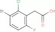 3-Bromo-2-chloro-6-fluorophenylacetic acid