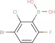 3-Bromo-2-chloro-6-fluorobenzeneboronic acid