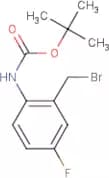 2-Amino-5-fluorobenzyl bromide, N-BOC protected