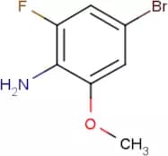4-Bromo-2-fluoro-6-methoxyaniline