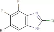 6-Bromo-2-chloro-4,5-difluoro-1H-benzimidazole