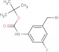 3-Amino-5-fluorobenzyl bromide, N-BOC protected