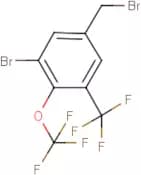 3-Bromo-4-(trifluoromethoxy)-5-(trifluoromethyl)benzyl bromide