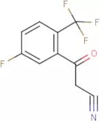 5-Fluoro-2-(trifluoromethyl)benzoylacetonitrile