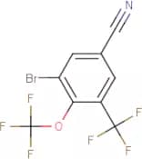 3-Bromo-4-(trifluoromethoxy)-5-(trifluoromethyl)benzonitrile