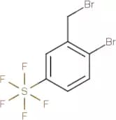 2-Bromo-5-(pentafluorothio)benzyl bromide