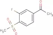 3'-Fluoro-4'-(methylsulphonyl)acetophenone