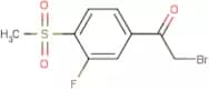 3-Fluoro-4-(methylsulphonyl)phenacyl bromide