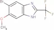 5-Bromo-6-methoxy-2-(trifluoromethyl)benzimidazole