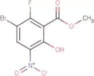 Methyl 3-bromo-2-fluoro-6-hydroxy-5-nitrobenzoate