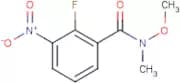 2-Fluoro-3-nitro-N-methoxy-N-methylbenzamide