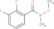 2-Fluoro-3-iodo-N-methoxy-N-methylbenzamide