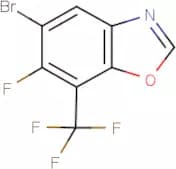 5-Bromo-6-fluoro-7-(trifluoromethyl)-1,3-benzoxazole