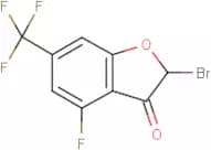 2-Bromo-4-fluoro-6-(trifluoromethyl)benzofuran-3-one