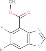 Methyl 6-bromo-5-fluoro-1H-benzimidazole-4-carboxylate