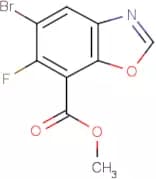 Methyl 5-bromo-6-fluoro-1,3-benzoxazole-7-carboxylate
