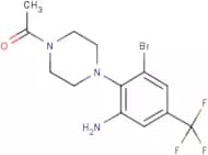 2-(4-Acetylpiperazin-1-yl)-3-bromo-5-(trifluoromethyl)aniline