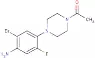 4-(4-Acetylpiperazin-1-yl)-2-bromo-5-fluoroaniline