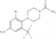 4-(4-Acetylpiperazin-1-yl)-3-bromo-5-(trifluoromethyl)aniline