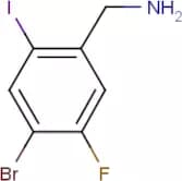 4-Bromo-5-fluoro-2-iodobenzylamine