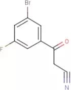 3-Bromo-5-fluorobenzoylacetonitrile