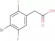 4-Bromo-5-fluoro-2-iodophenylacetic acid
