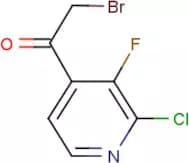 4-(Bromoacetyl)- 2-chloro-3-fluoropyridine
