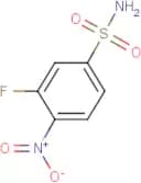 3-Fluoro-4-nitrobenzenesulphonamide