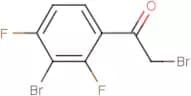 3-Bromo-2,4-difluorophenacyl bromide