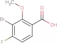 3-Bromo-4-fluoro-2-methoxybenzoic acid
