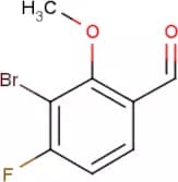 3-Bromo-4-fluoro-2-methoxybenzaldehyde