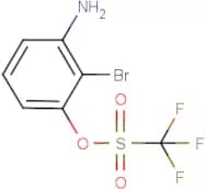 3-Amino-2-bromophenyl trifluoromethanesulphonate
