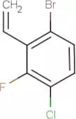 6-Bromo-3-chloro-2-fluorostyrene