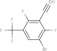3-Bromo-2,6-difluoro-5-(trifluoromethyl)phenylacetylene